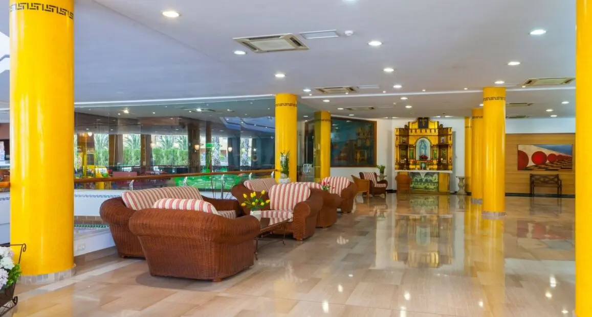 Lobby hotelu Aparthotel Mexico