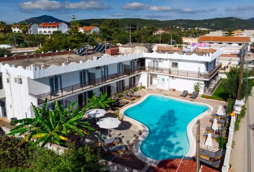 Obiekt hotelu Aquarius Beach Eco (Messonghi)