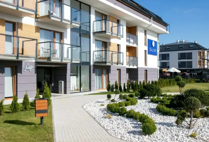 Obiekt hotelu Baltin Blu Aparthotel