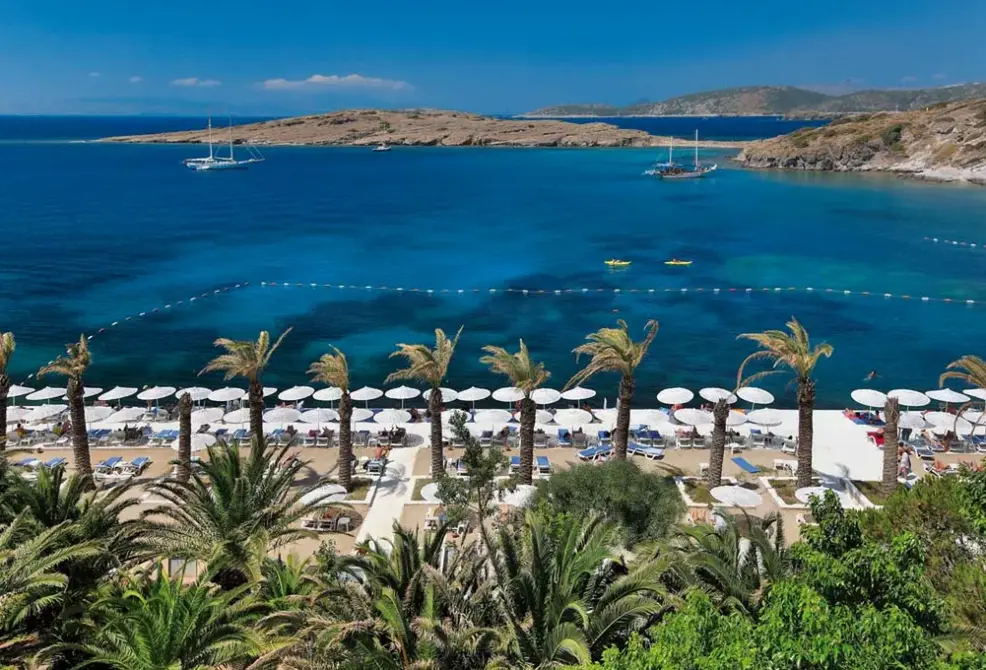 Plaża przy hotelu Baska Resort Bodrum