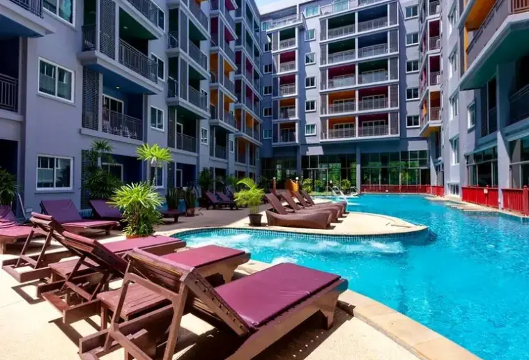 Basen w hotelu Bauman Residence