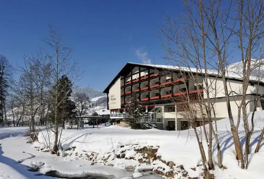 Obiekt hotelu Berg & Bett Santis Lodge