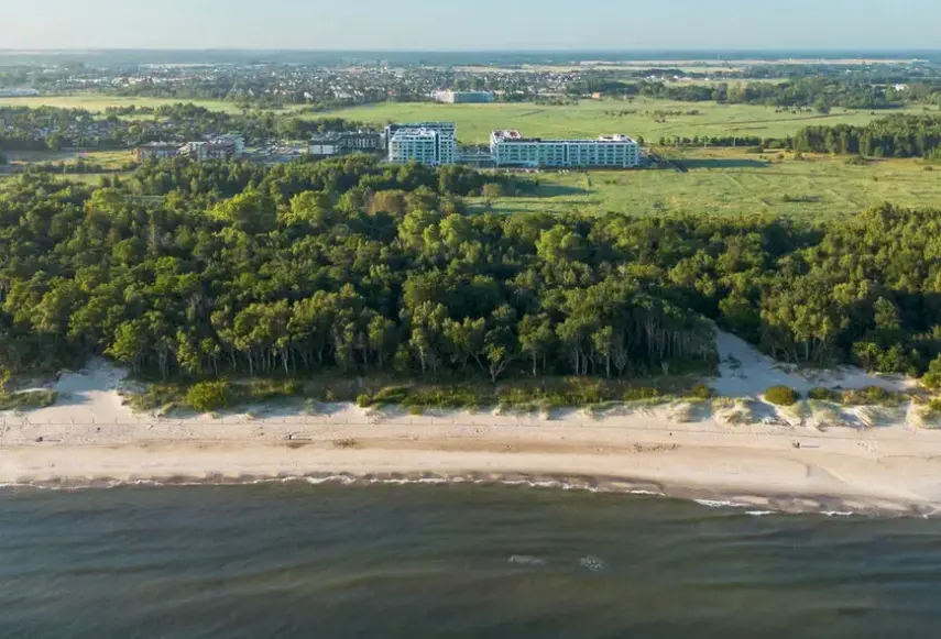 Plaża przy hotelu Blue & Green Baltic Medi SPA & Fit