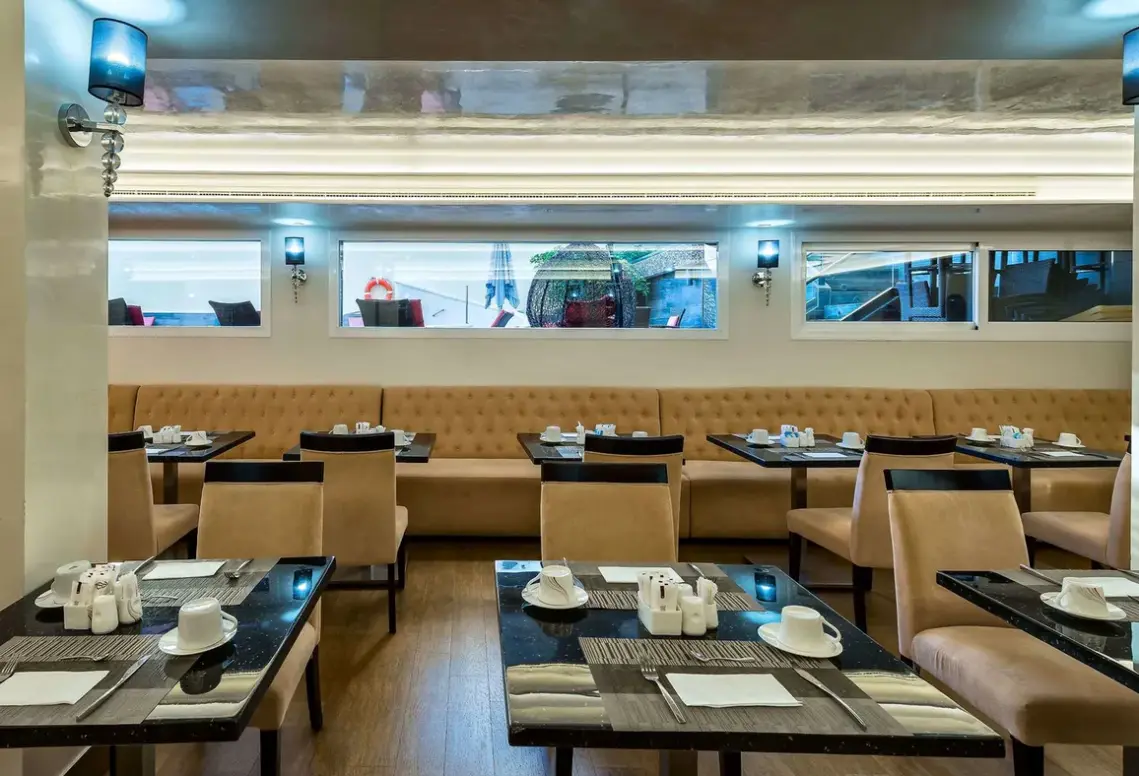 Restauracja i jedzenie w hotelu Bluesea Alborán (ex. Moon Dreams)