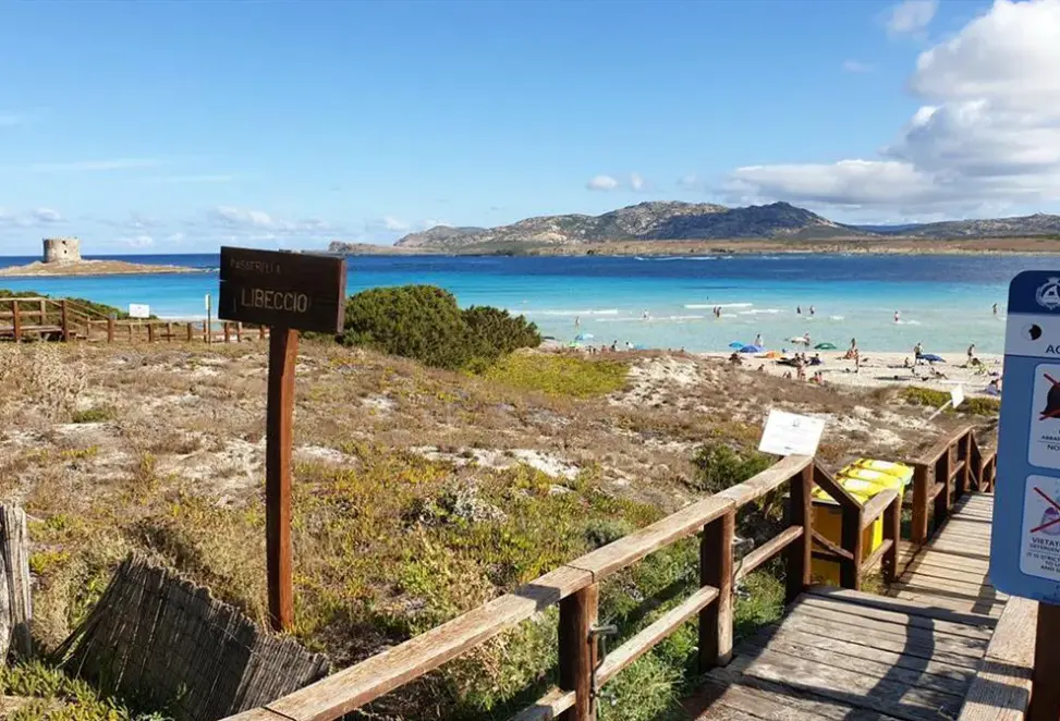 Plaża przy hotelu Capo Falcone Charming