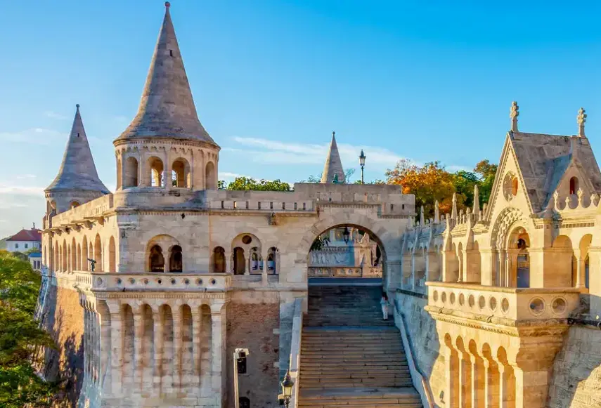 Widok z hotelu Carlton Buda Castle Budapest