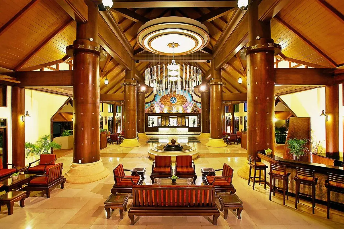Lobby hotelu Chada Lanta Beach Resort