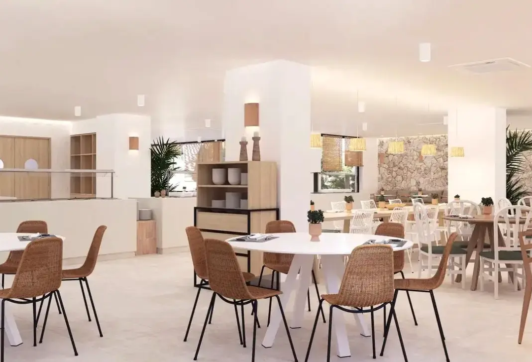 Restauracja i jedzenie w hotelu Copaiba By Honne Hotels (ex. Hsm Venus Playa)