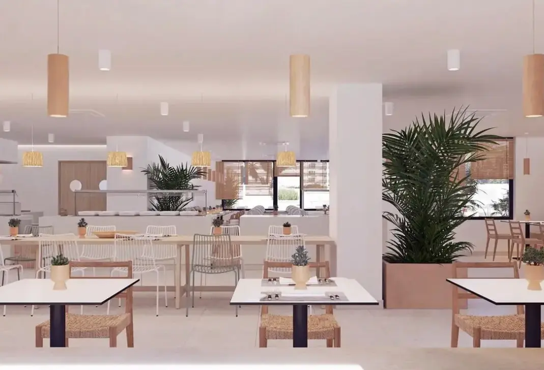 Restauracja i jedzenie w hotelu Copaiba By Honne Hotels (ex. Hsm Venus Playa)