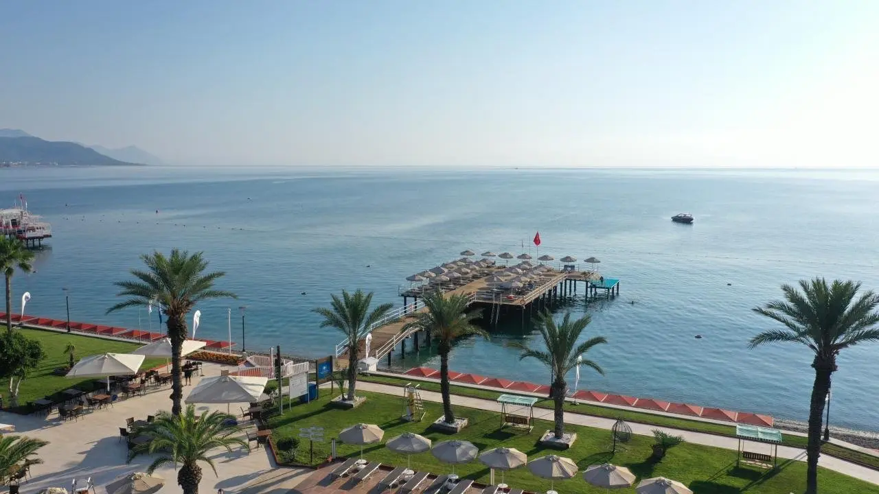 Widok z hotelu Corendon Hydros Club