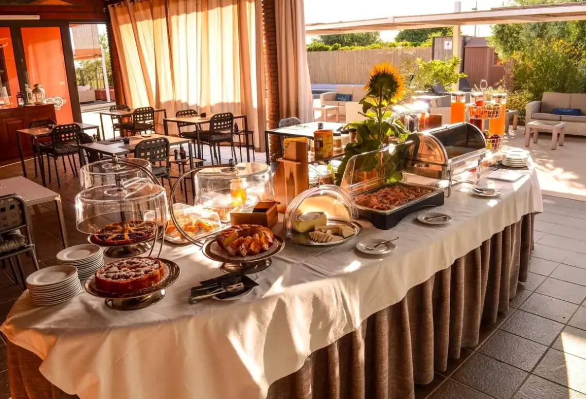 Restauracja i jedzenie w hotelu Country Resort Le Due Ruote