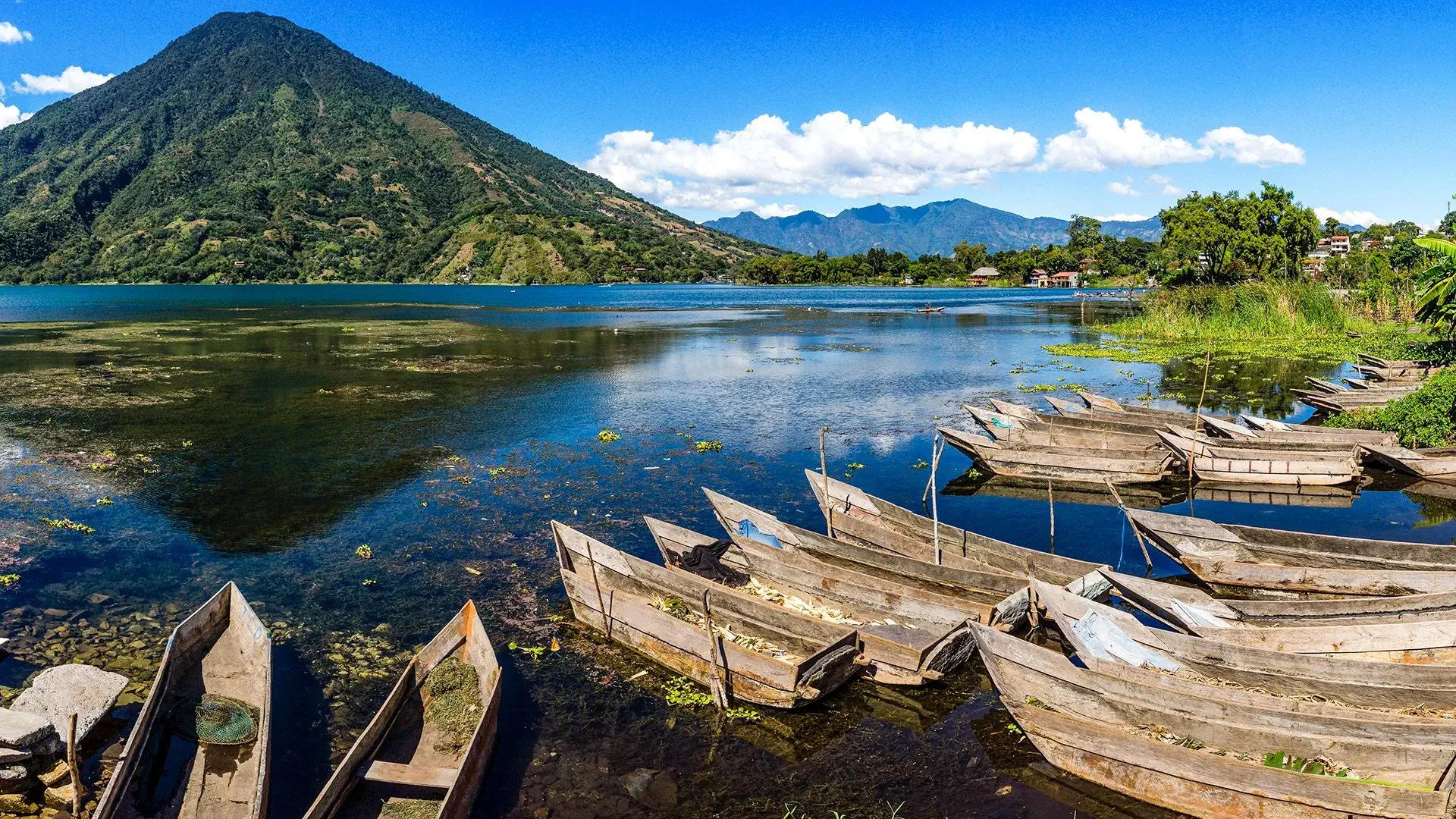 Widok z hotelu Cuatro amigos! Meksyk, Gwatemala, Honduras i Belize