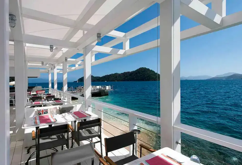 Plaża przy hotelu D-Resort Gocek