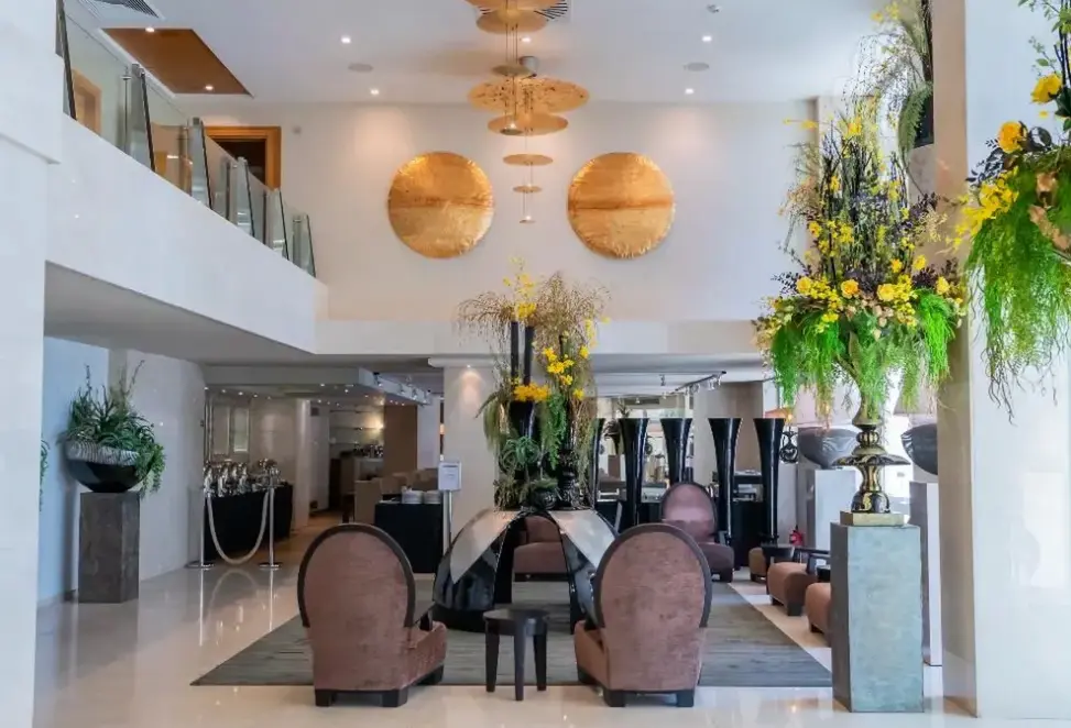 Lobby hotelu Divani Apollon Suites