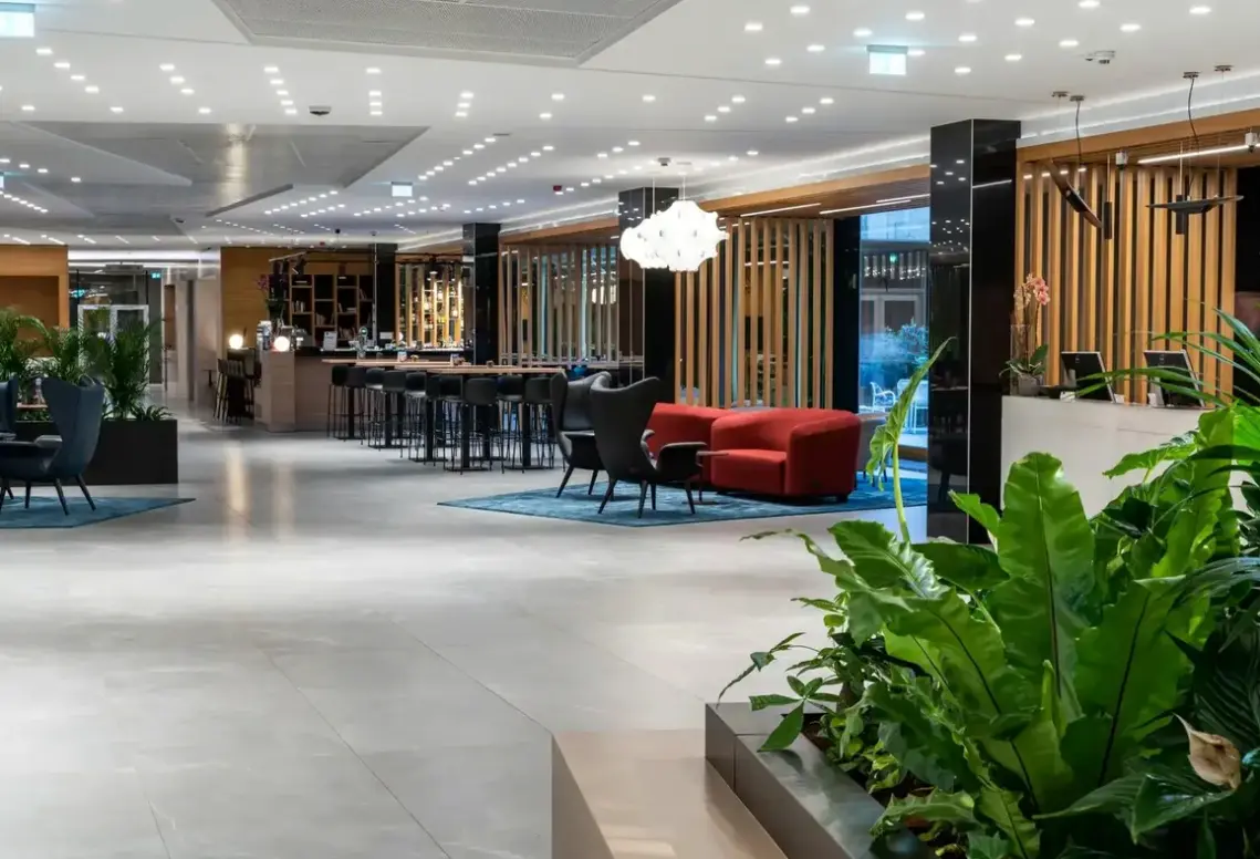 Lobby hotelu Ensana Thermal Margaret Island