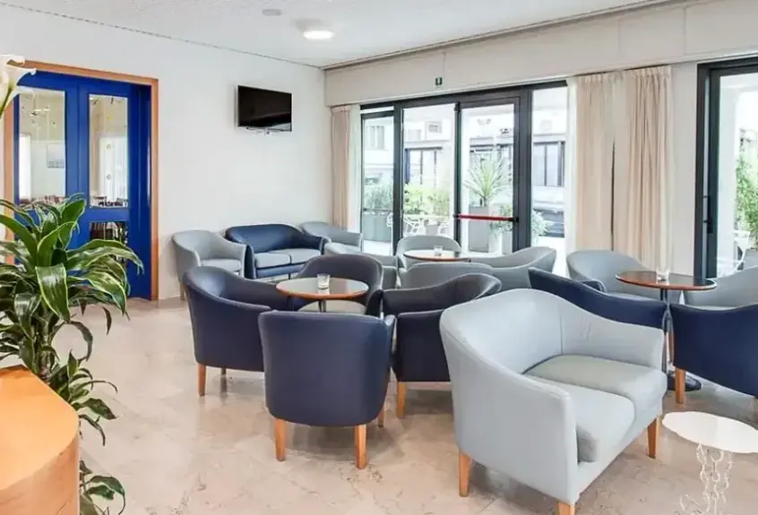 Lobby hotelu Eugenio