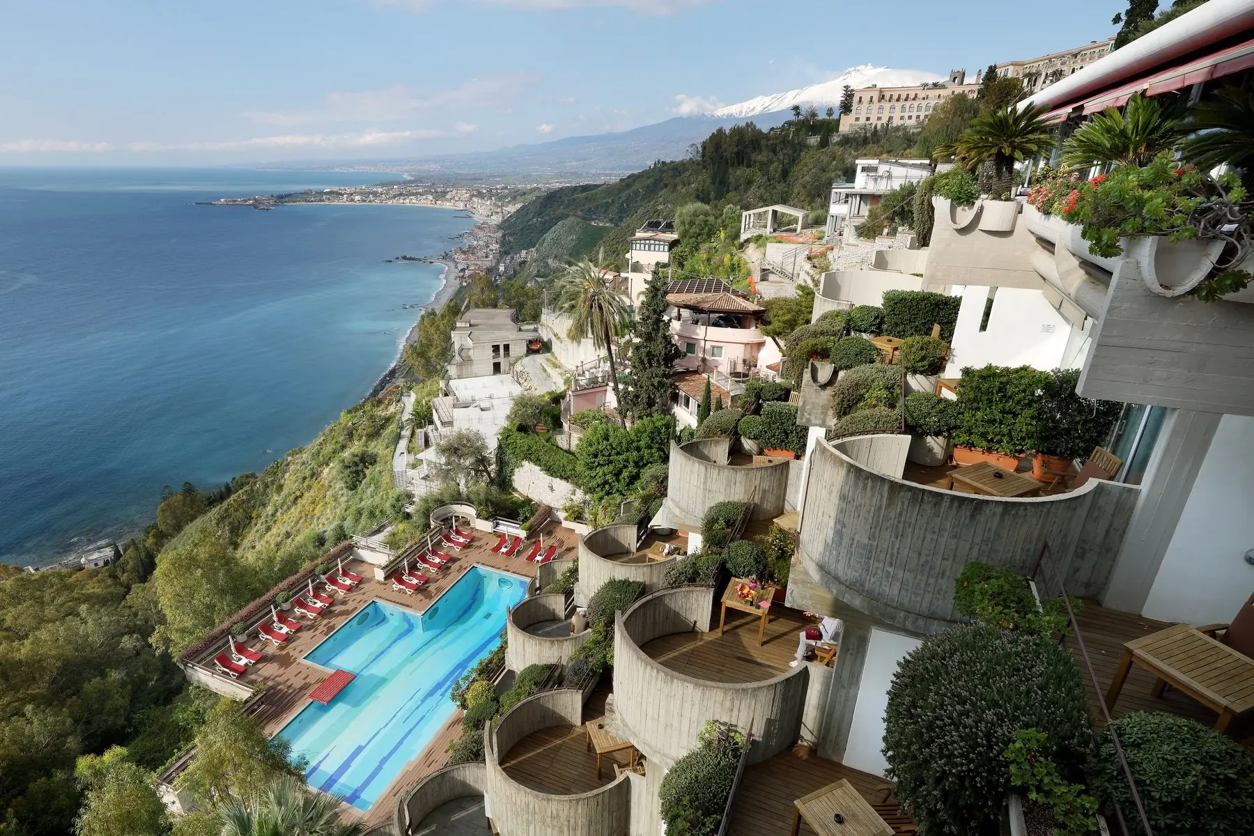 Basen w hotelu Eurostars Monte Tauro (ex. Monte Tauro)