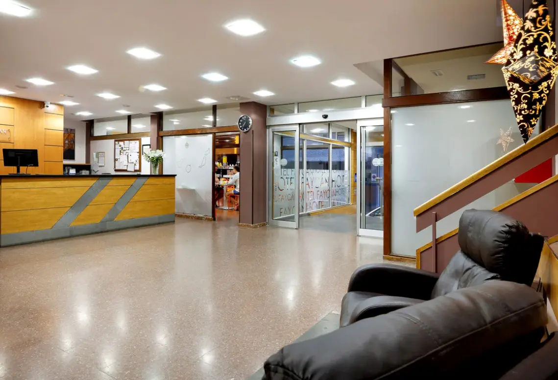 Lobby hotelu Faycan