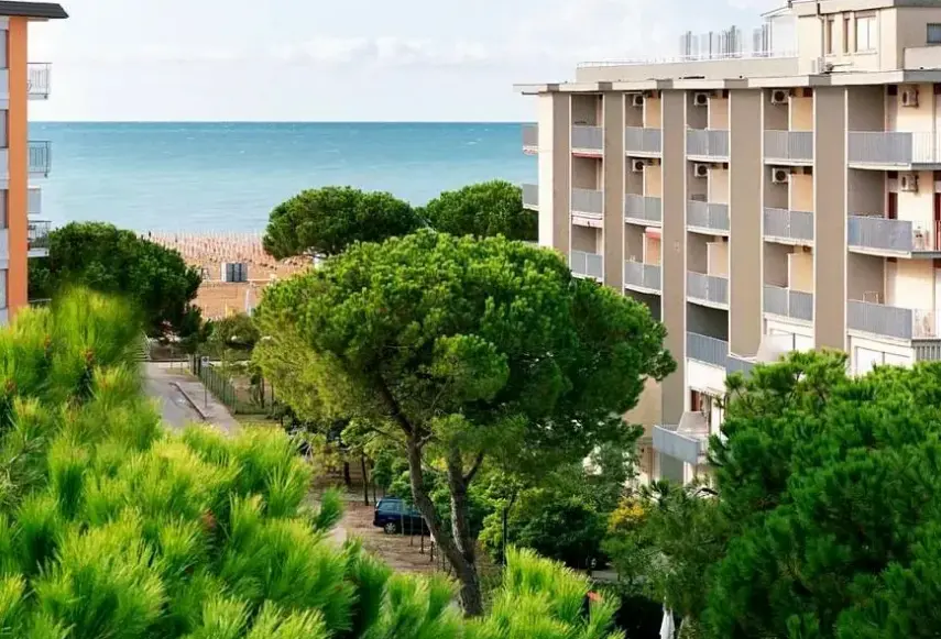 Plaża przy hotelu Golf (Bibione)