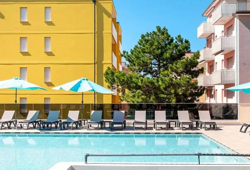 Basen w hotelu Golf (Bibione)