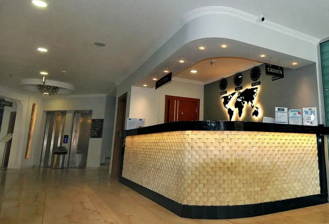 Lobby hotelu Grand Barhan