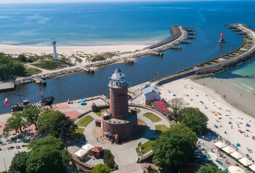 Widok z hotelu Hanseatic