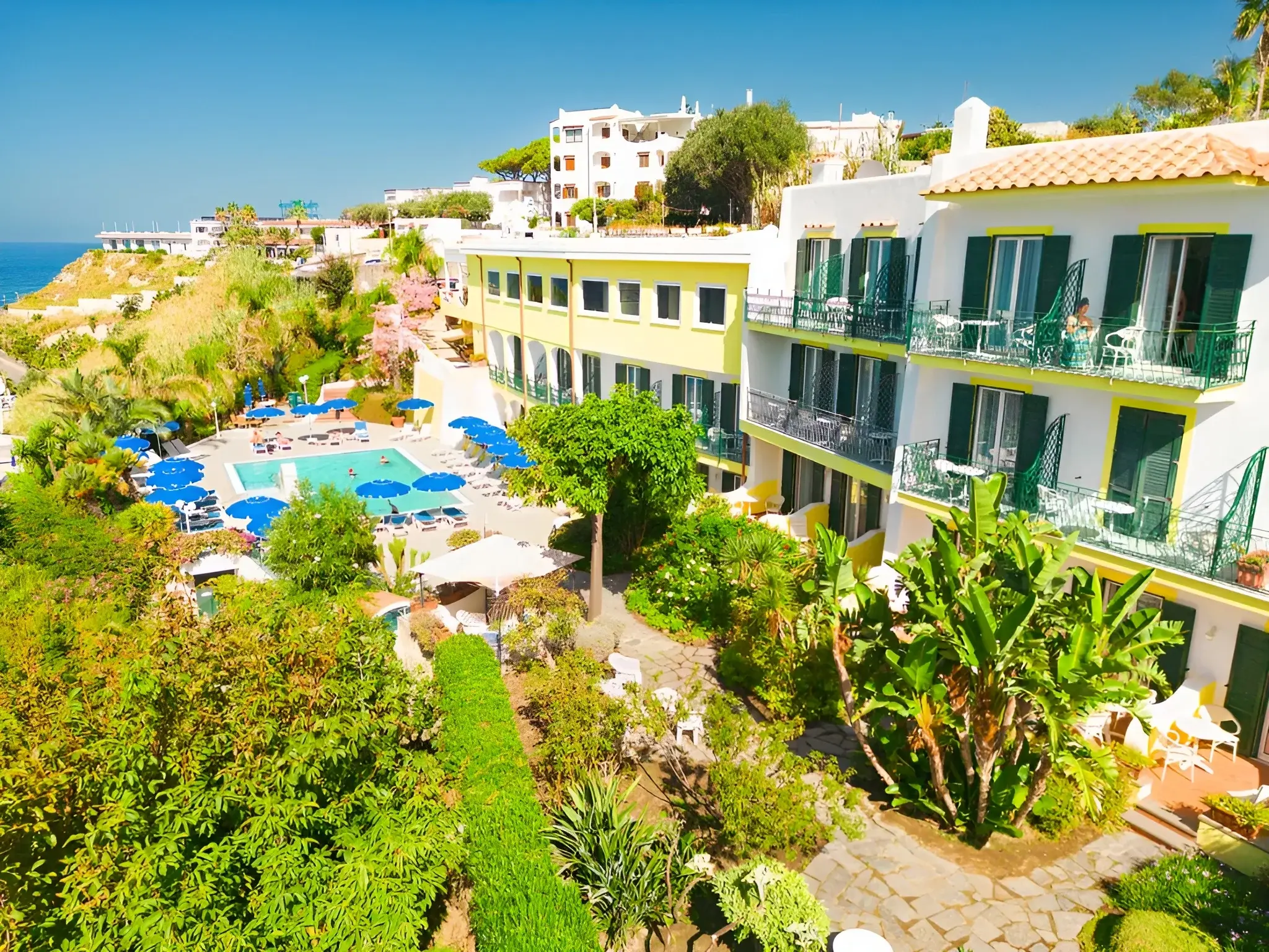 Basen w hotelu Hotel Capizzo