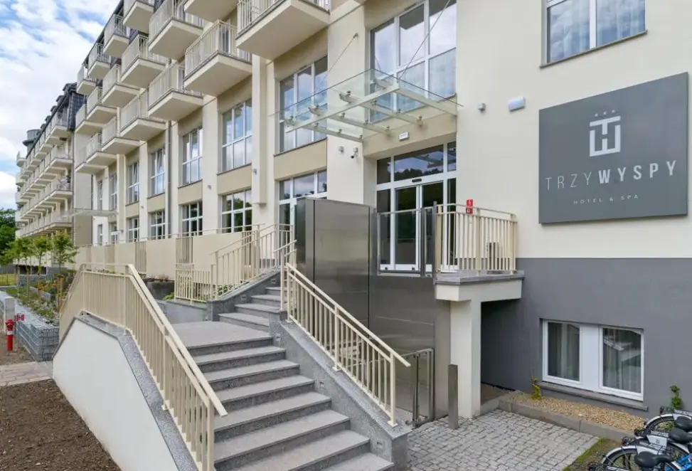 Obiekt hotelu Hotel & Spa Trzy Wyspy