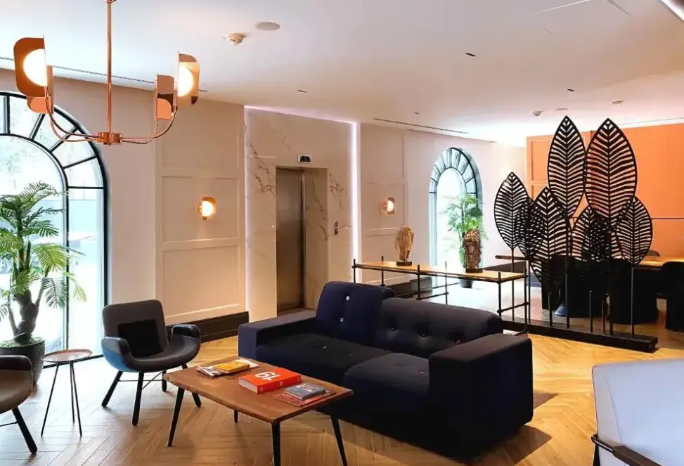 Lobby hotelu Iliria Boutique