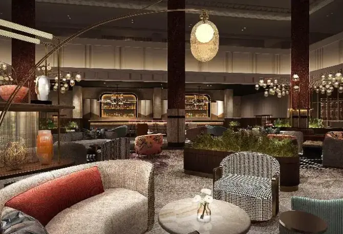 Lobby hotelu Kimpton Margot Sydney