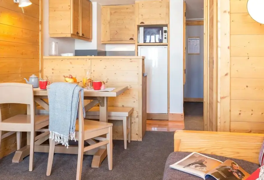 Restauracja i jedzenie w hotelu Les Nereides (Belle Plagne)