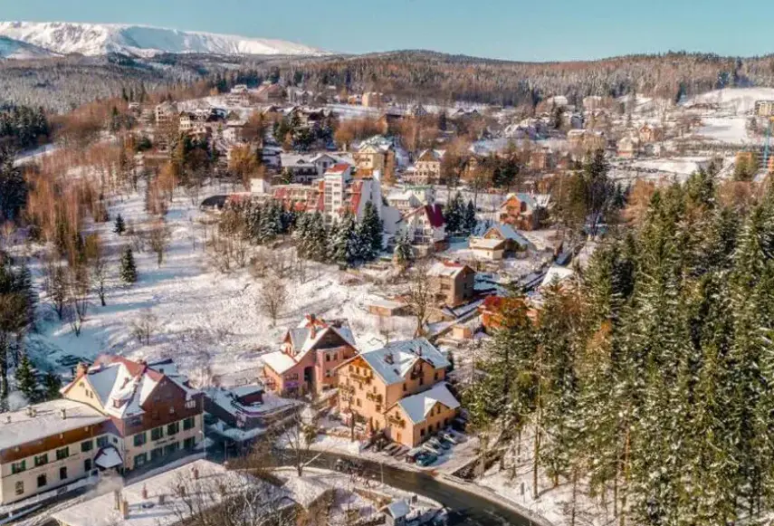 Widok z hotelu Leśny Dwór (Karpacz)