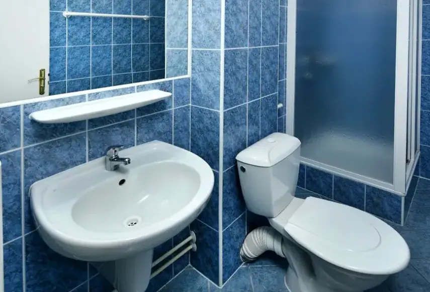 Łazienka w pokoju hotelu Lujza Major by Aplend