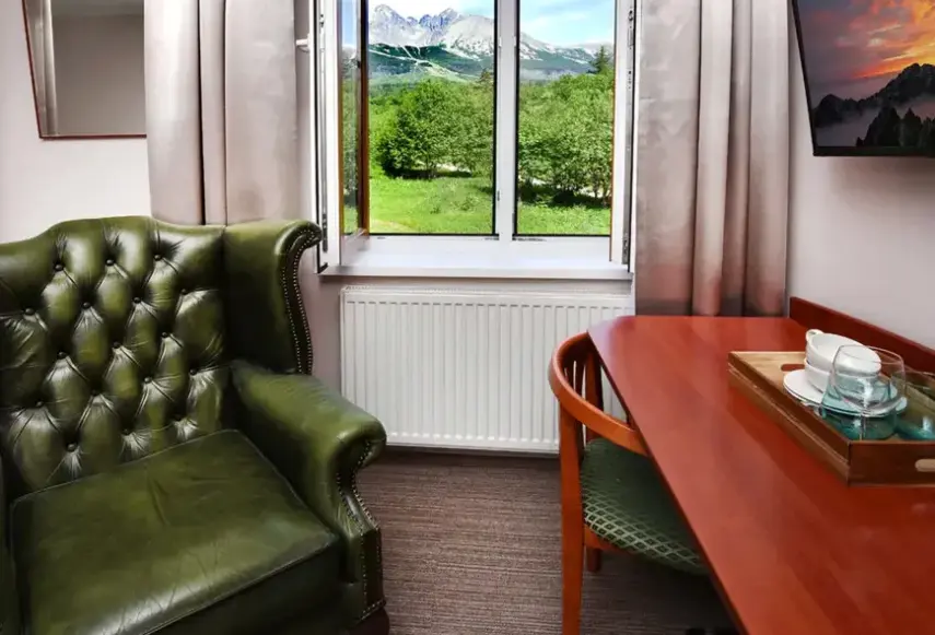 Widok z hotelu Lujza Major by Aplend