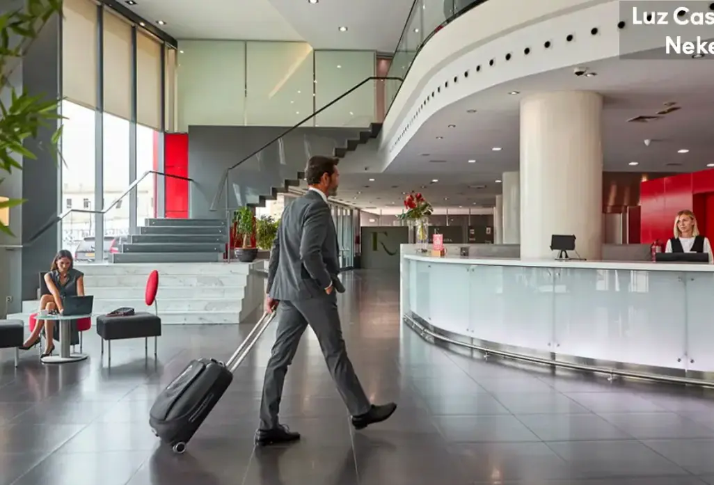 Lobby hotelu Luz Castellon