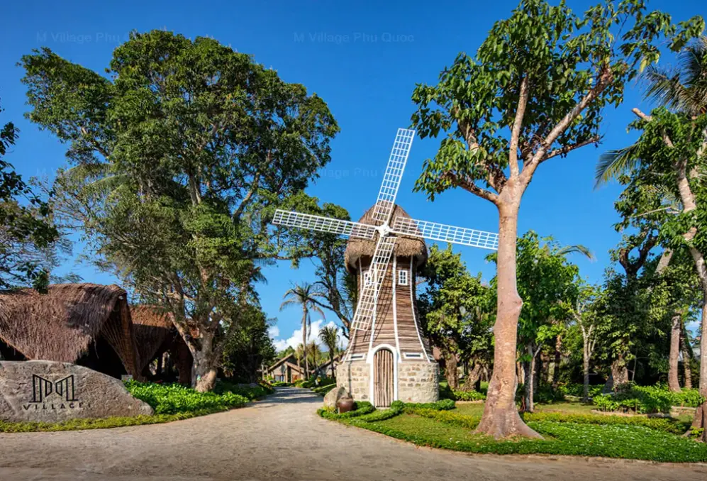 Obiekt hotelu M Village Phu Quoc