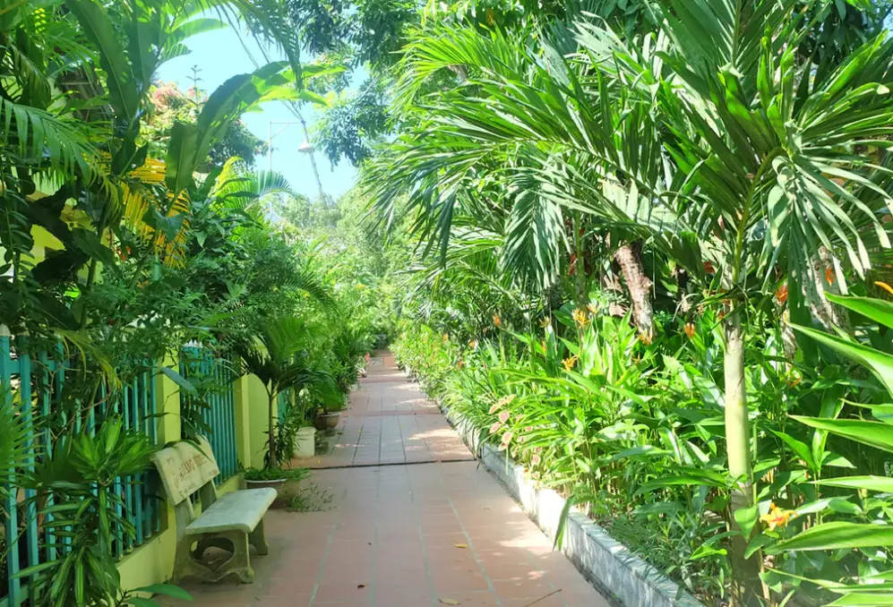 Lobby hotelu Mai Binh Phuong Bungalow