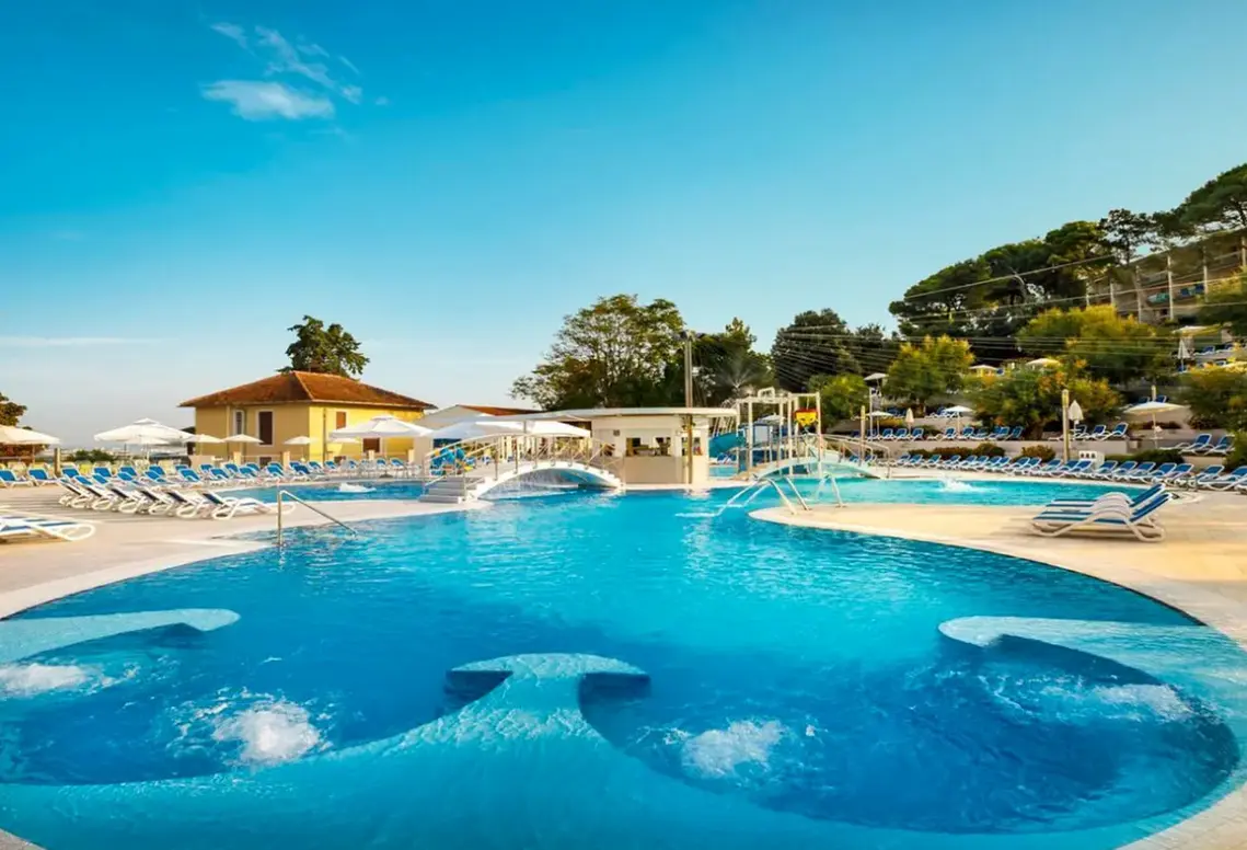 Basen w hotelu Maistra Select Belvedere Resort (Istria)
