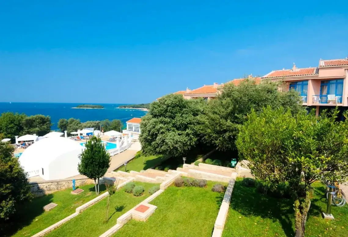 Widok z hotelu Maistra Select Funtana (Vrsar)