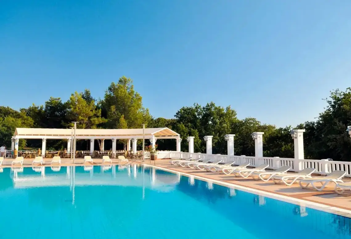 Basen w hotelu Maistra Select Funtana (Vrsar)
