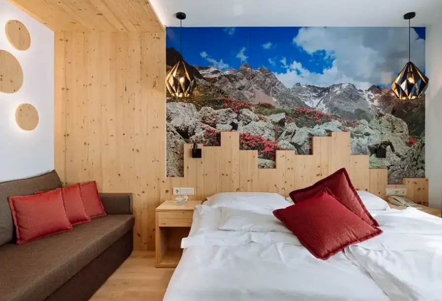 Pokój w hotelu Miraval Naturhotel (Percha)