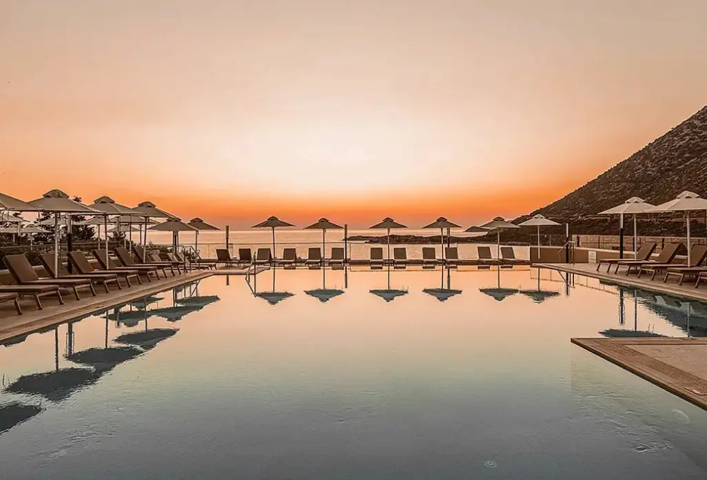 Basen w hotelu Mitsis Bali Paradise (ex. Bali Paradise)