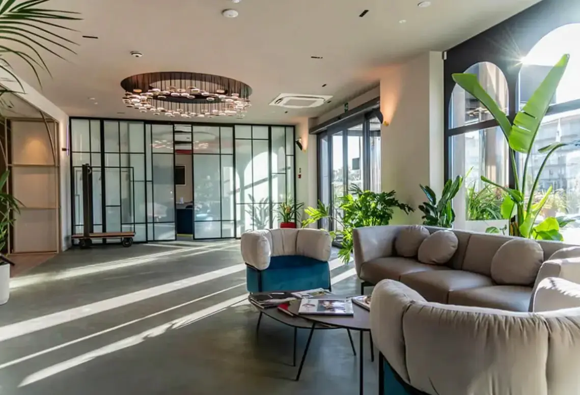 Lobby hotelu Modica Boutique