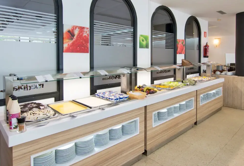 Restauracja i jedzenie w hotelu Monterrey (Platja d'Aro)