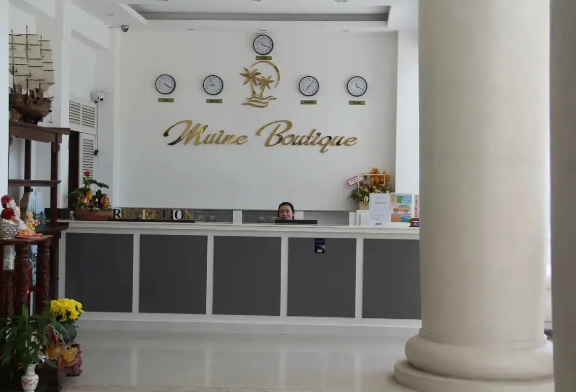 Lobby hotelu Mui Ne Boutique