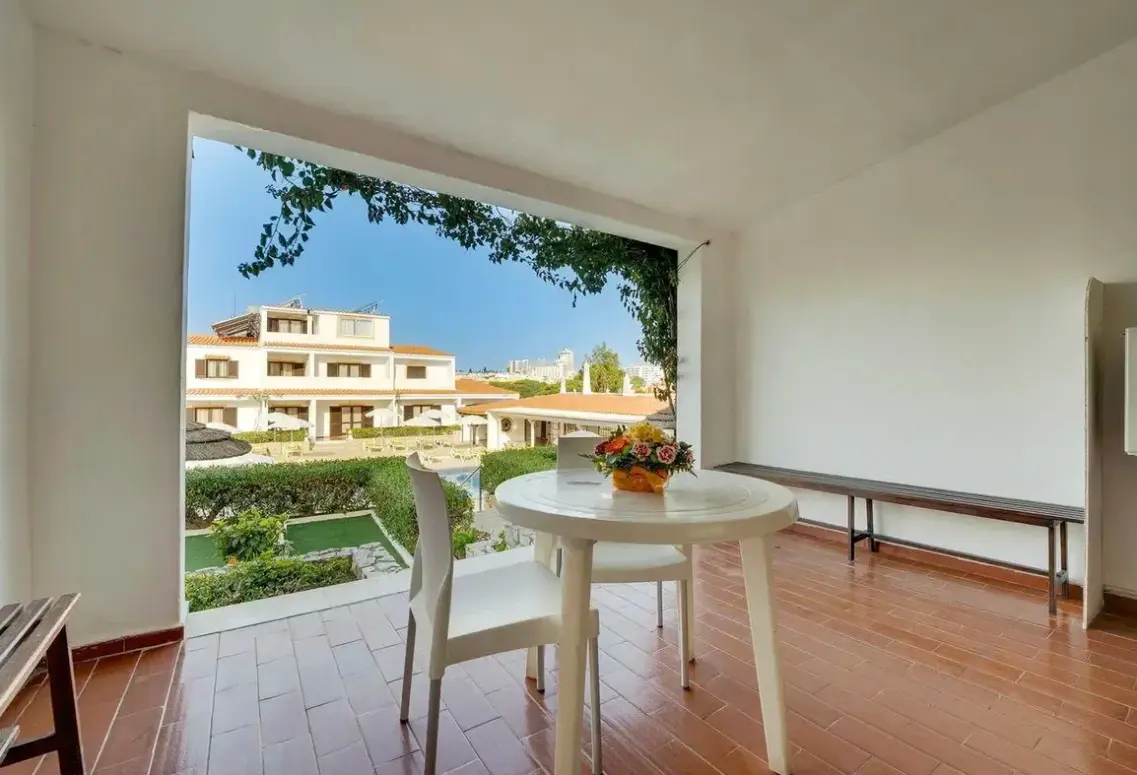 Widok z hotelu Muthu Balaia Sol