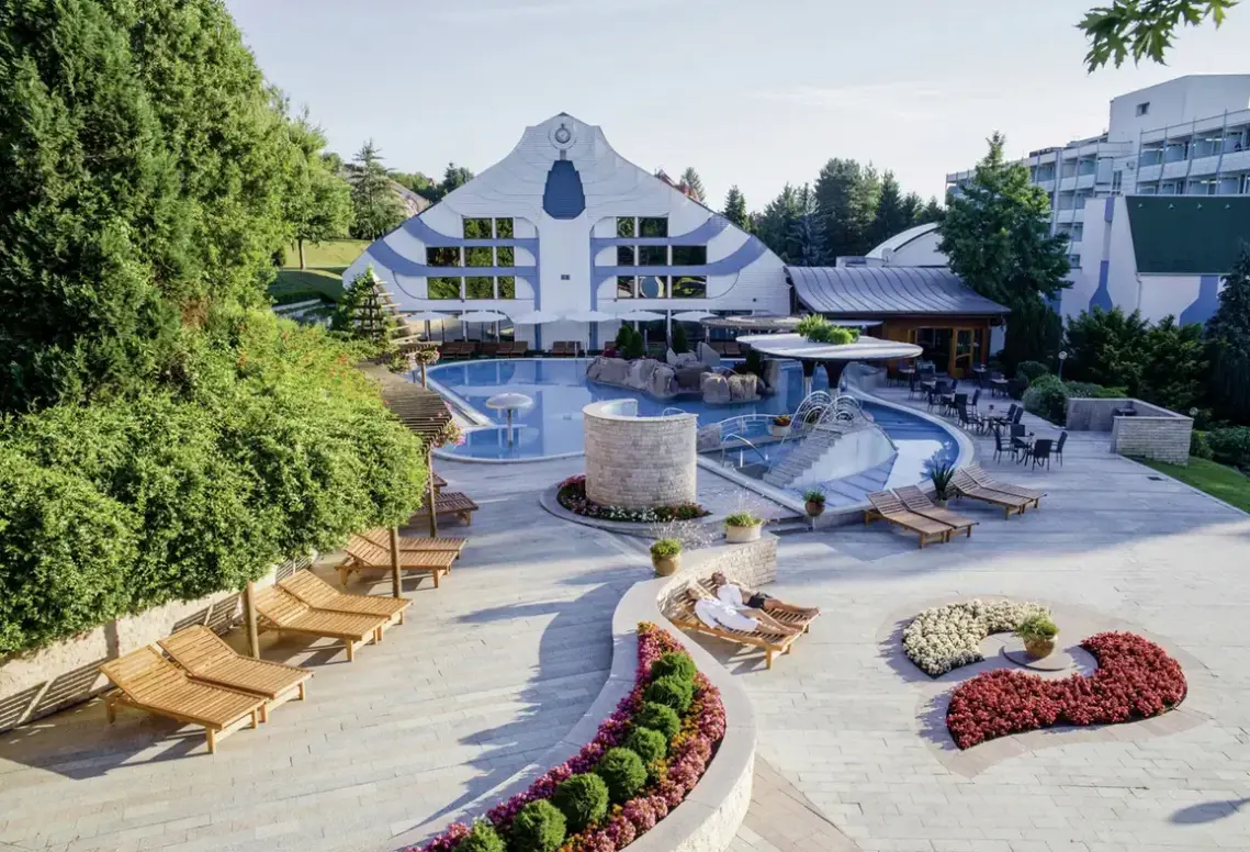 Basen w hotelu Naturmed Carbona