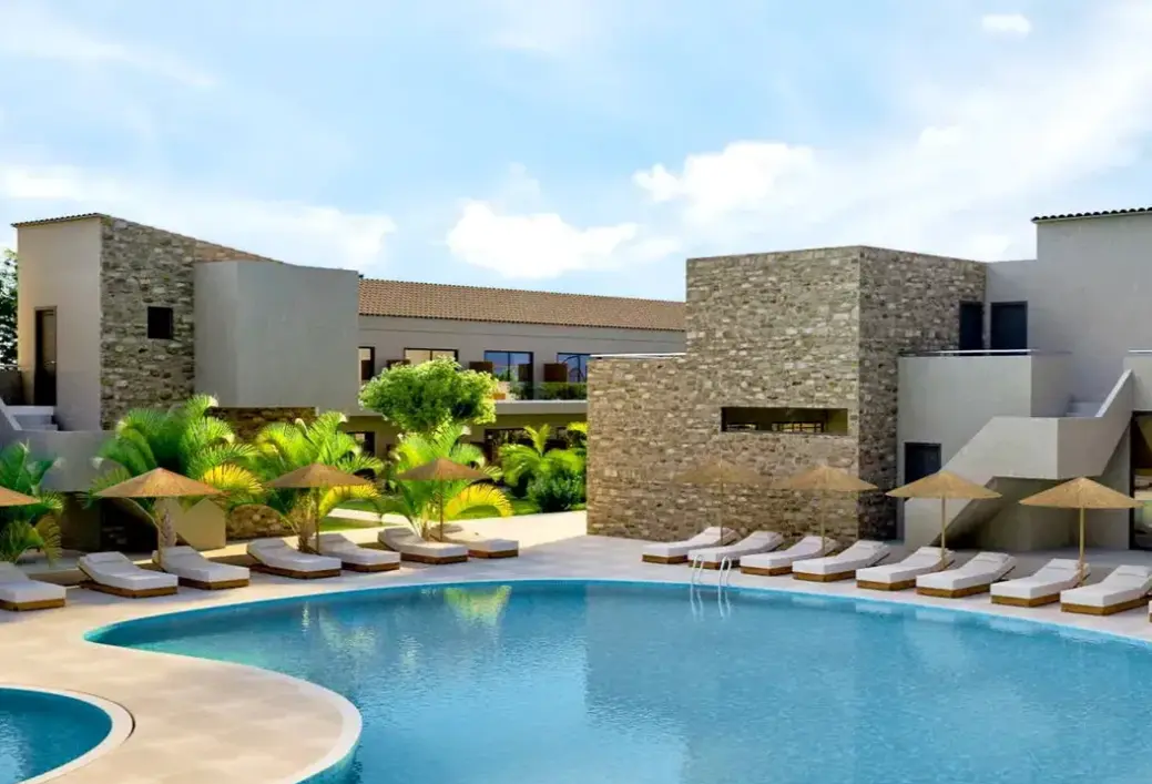 Basen w hotelu Ninos Serena Holiday Resort