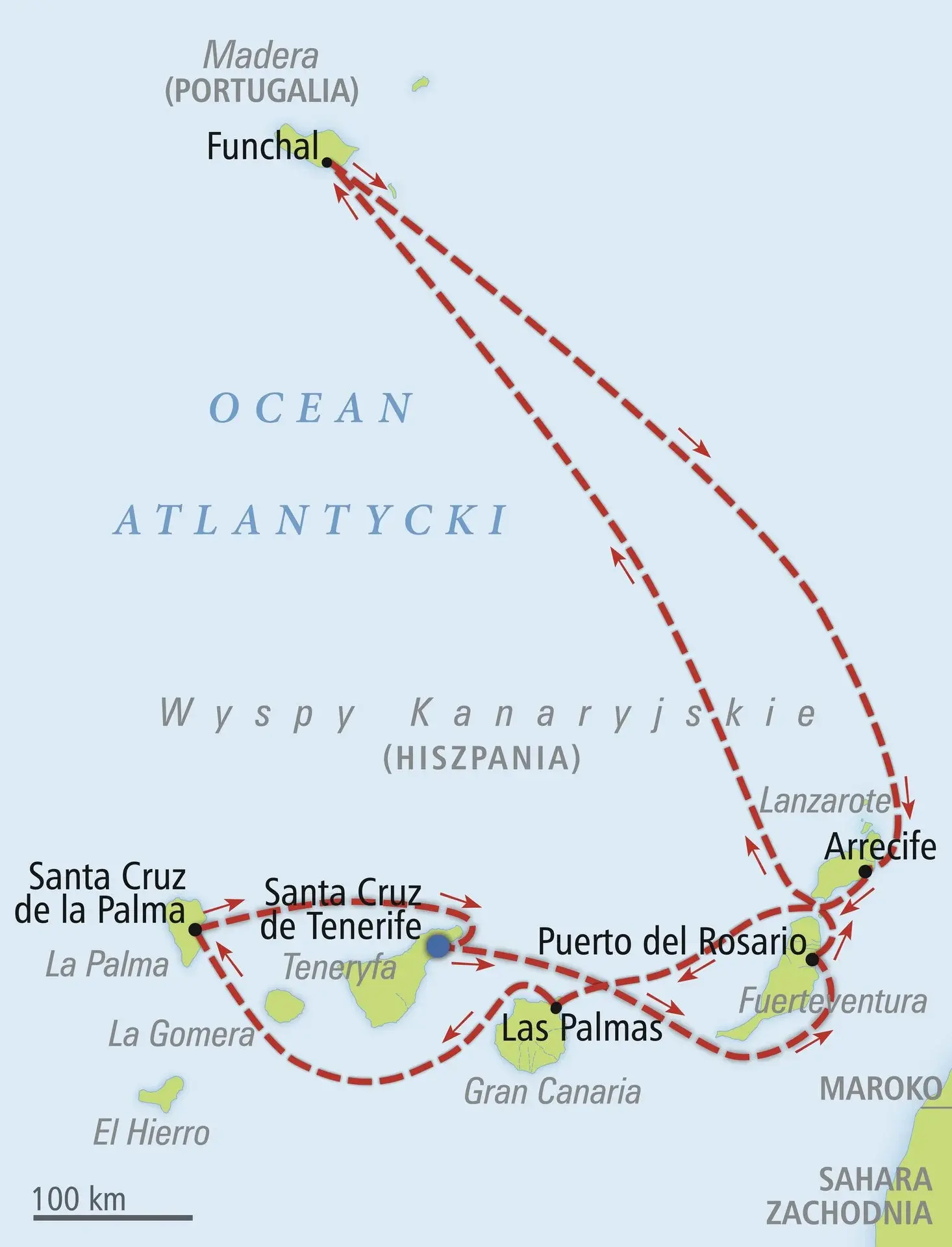 Noworoczny Rejs Wyspy Kanaryjskie i Madera z Teneryfy - MSC Fantasia (I)