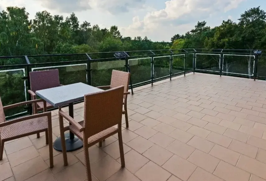 Widok z hotelu Okulski Grand Rozewie